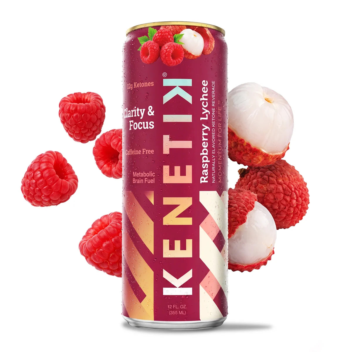 12 Pack - Kenetik: Ketone Drink - Raspberry Lychee
