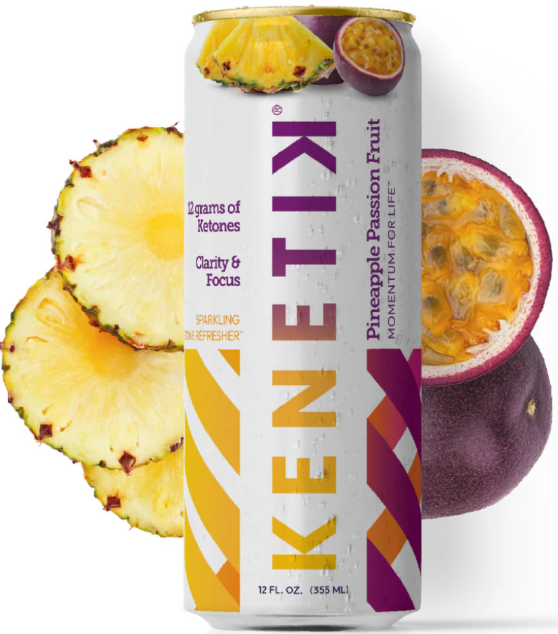 12 Pack - Kenetik: Ketone Drink - Pineapple Passion Fruit